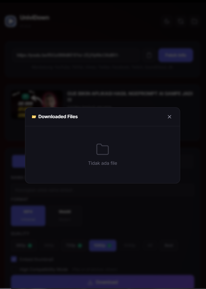Built-in File Manager